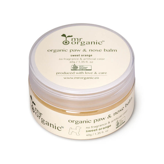 MRORGANIC Paw & Nose Balm - Sweet Orange  (40g)