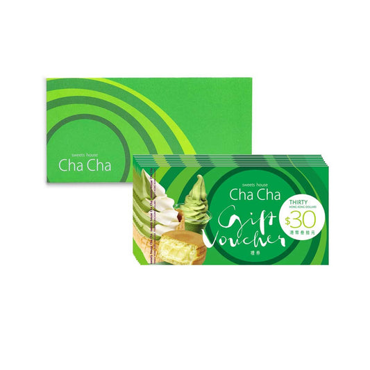 Cha Cha $30 Gift Voucher  (1pc)